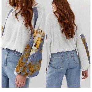 FREE PEOPLE Blossom Thermal Top M